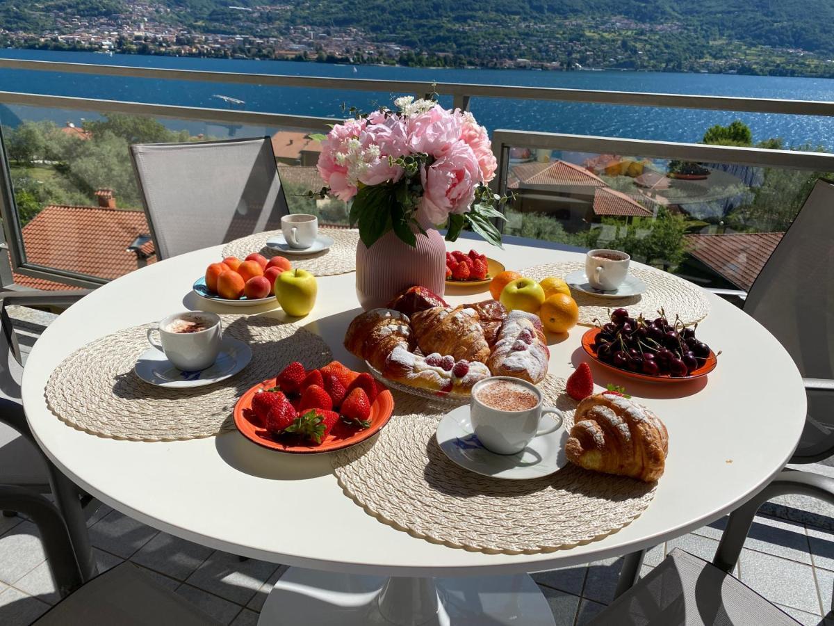 Le Terrazze Sul Lago Di Como Apartment Oliveto Lario Bagian luar foto