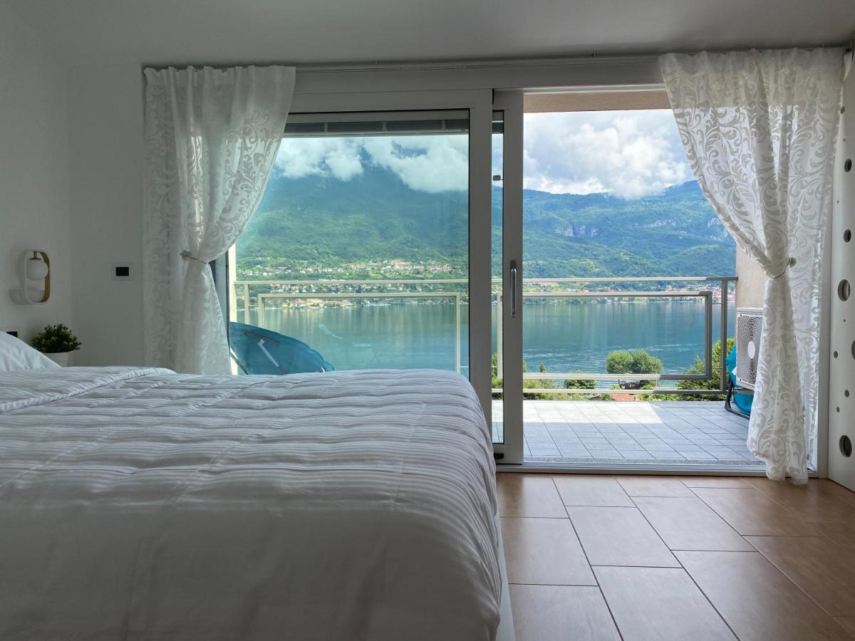 Le Terrazze Sul Lago Di Como Apartment Oliveto Lario Bagian luar foto