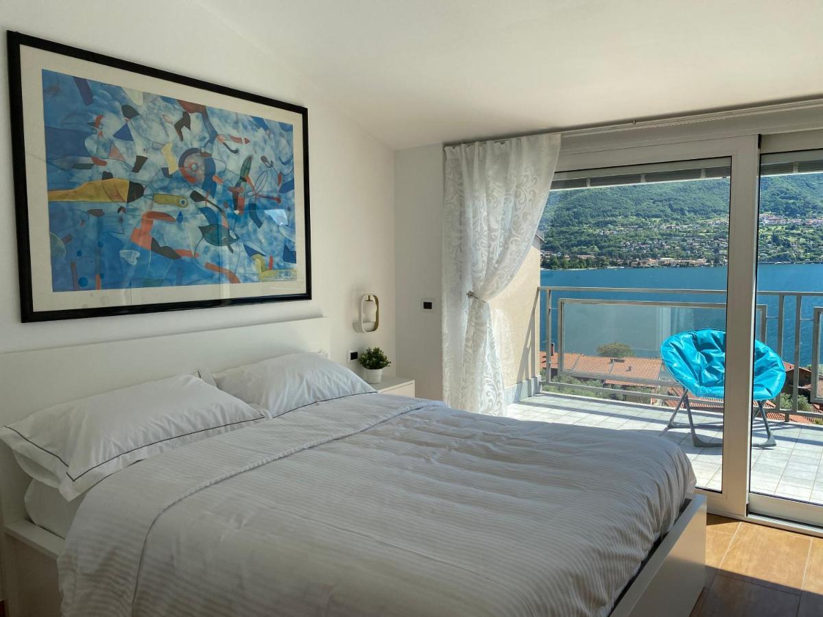 Le Terrazze Sul Lago Di Como Apartment Oliveto Lario Bagian luar foto