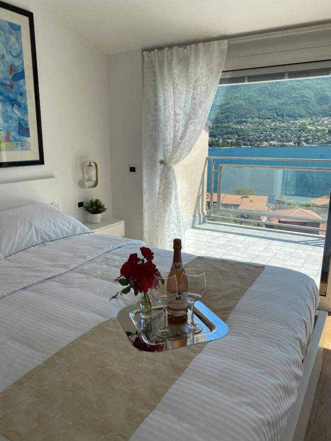 Le Terrazze Sul Lago Di Como Apartment Oliveto Lario Bagian luar foto