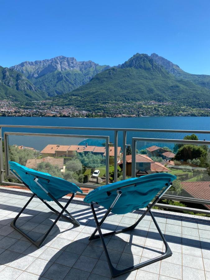 Le Terrazze Sul Lago Di Como Apartment Oliveto Lario Bagian luar foto