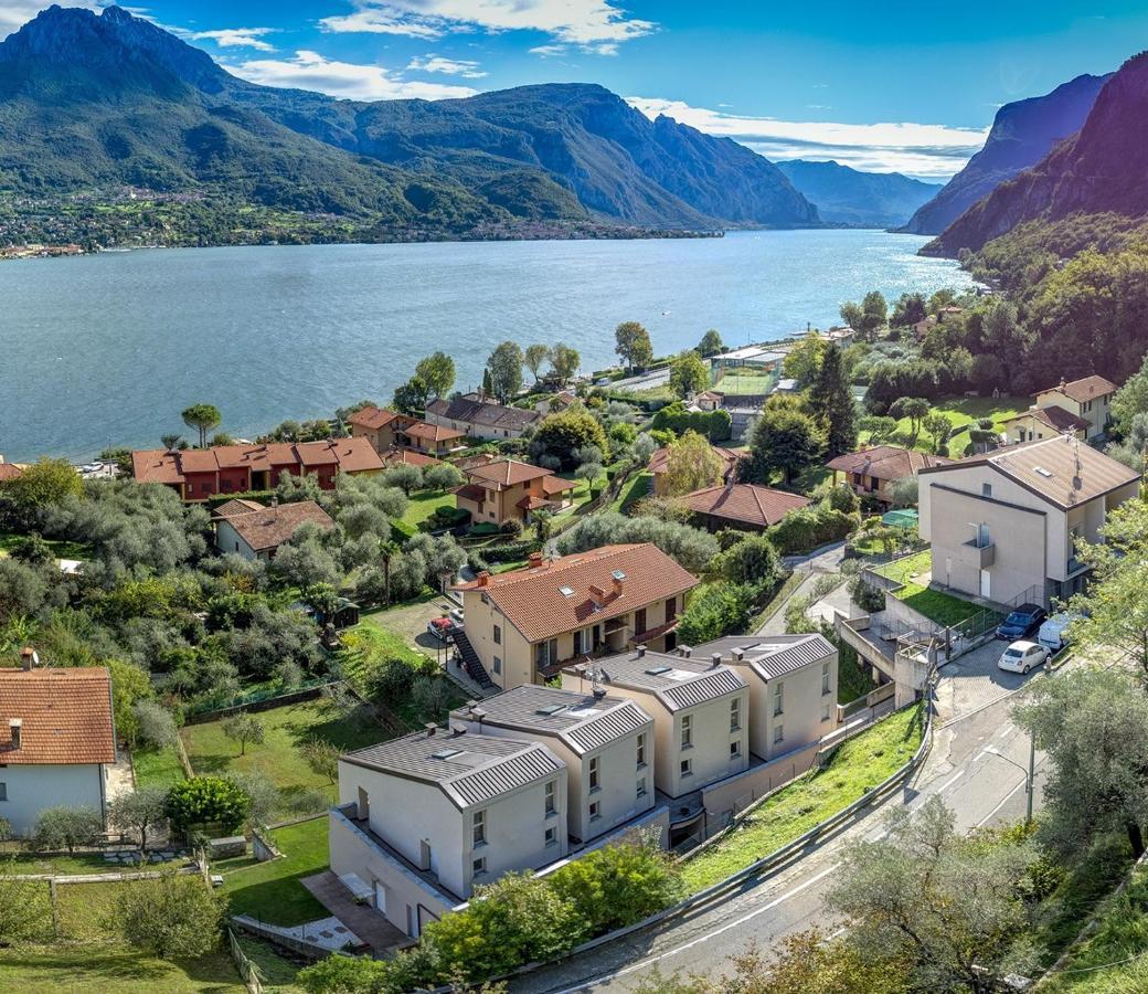 Le Terrazze Sul Lago Di Como Apartment Oliveto Lario Bagian luar foto